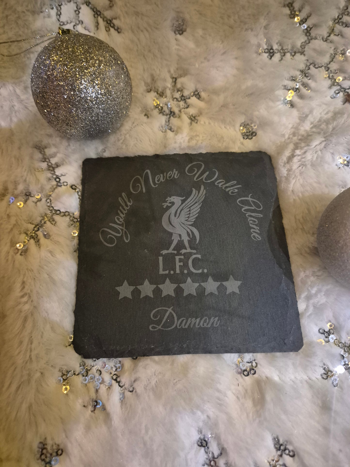 Liverpool FC YNWA Slate Coaster