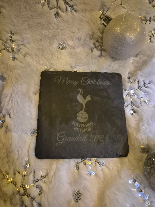 Tottenham Hotspurs Slate Coaster