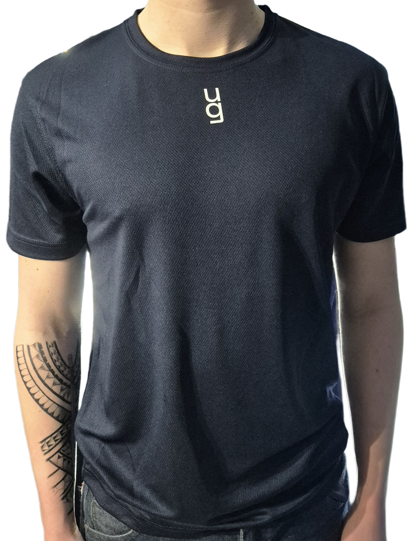 Potential Power Navy Blue Sports Ultra Cool Tech T-Shirt for Men - Quick Drying and Wicking Fabric