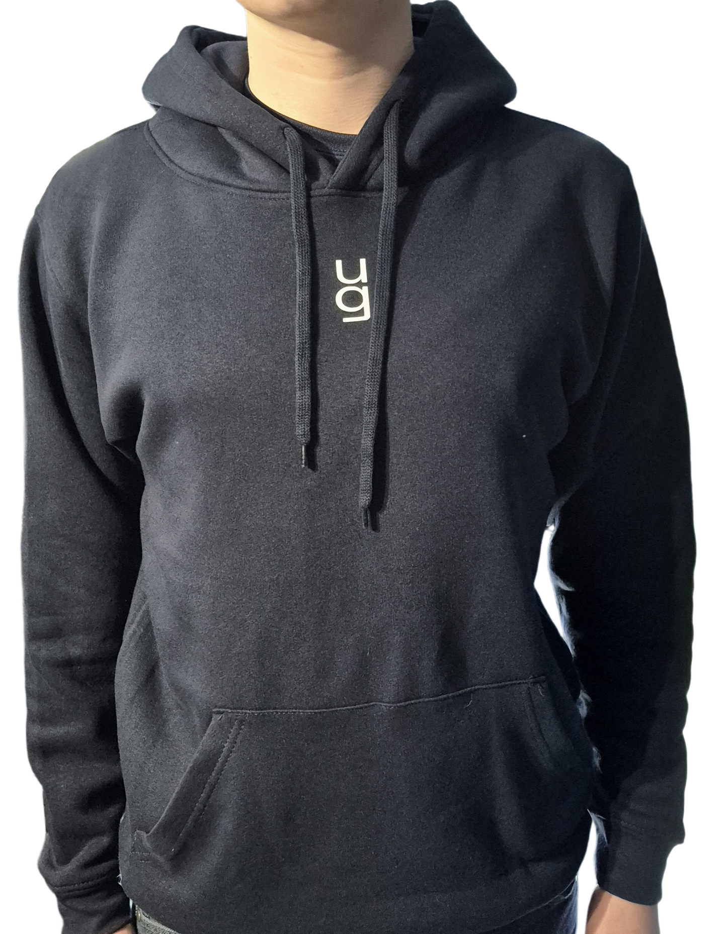 Potential Power Navy Blue Classic Gym Hooded Sweatshirt Sports unisex