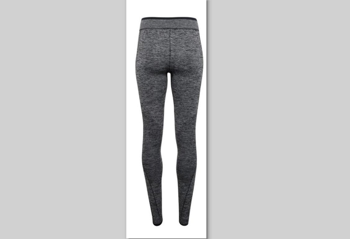 UG Potential Power & Fitness Women's Seamless '3D Fit' Multi Sport Performance Leggings Grey - Ideal for Running and Fitness